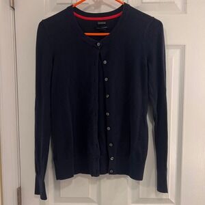 Tommy Hilfiger Navy Blue Button‎ Cardigan Sweater